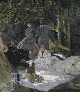 Claude Monet Le deeuner sur lherbe Spain oil painting artist
